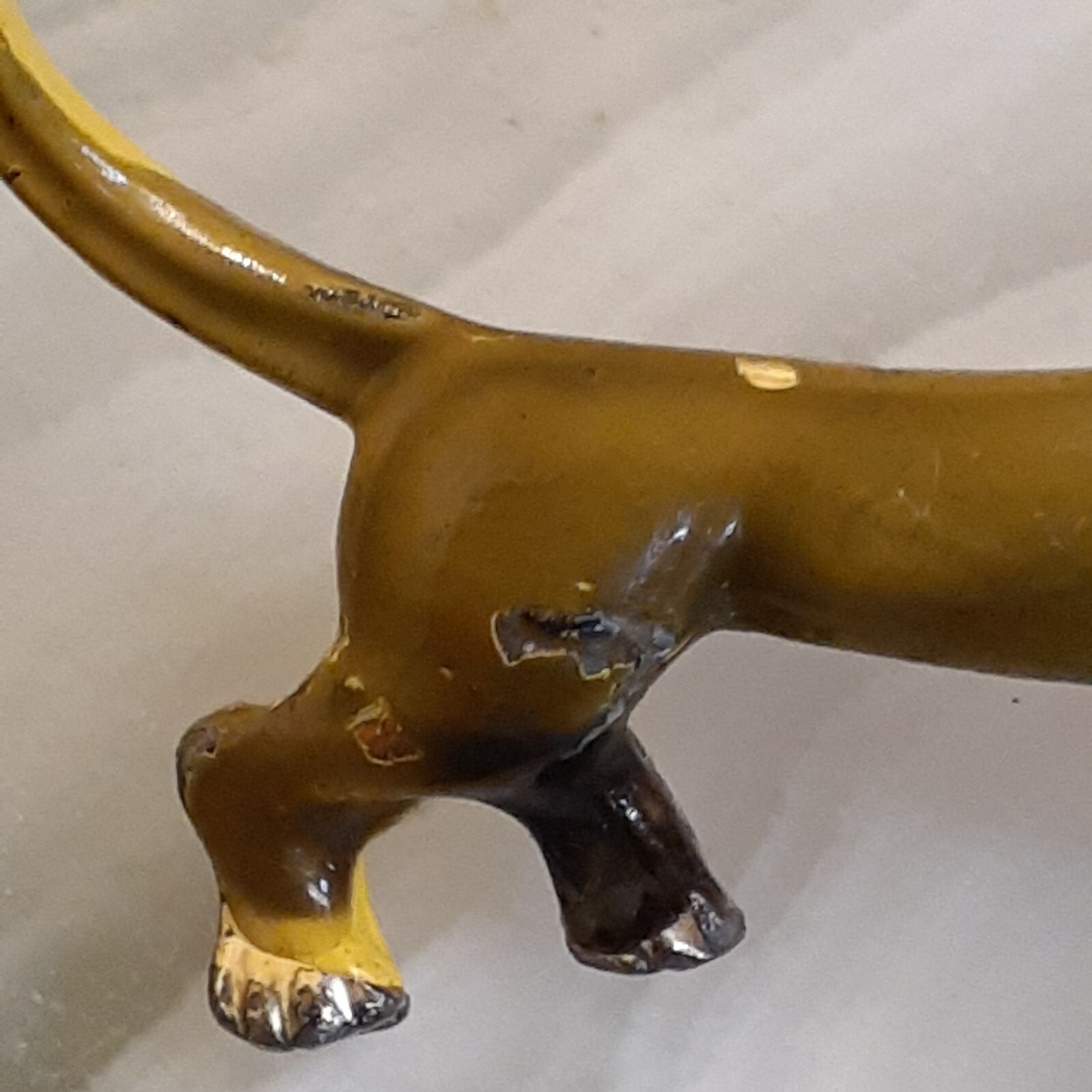 Dachshund Brooch 1.5″ Inch Metal and Enamel Dog Pin Costume Jewelry