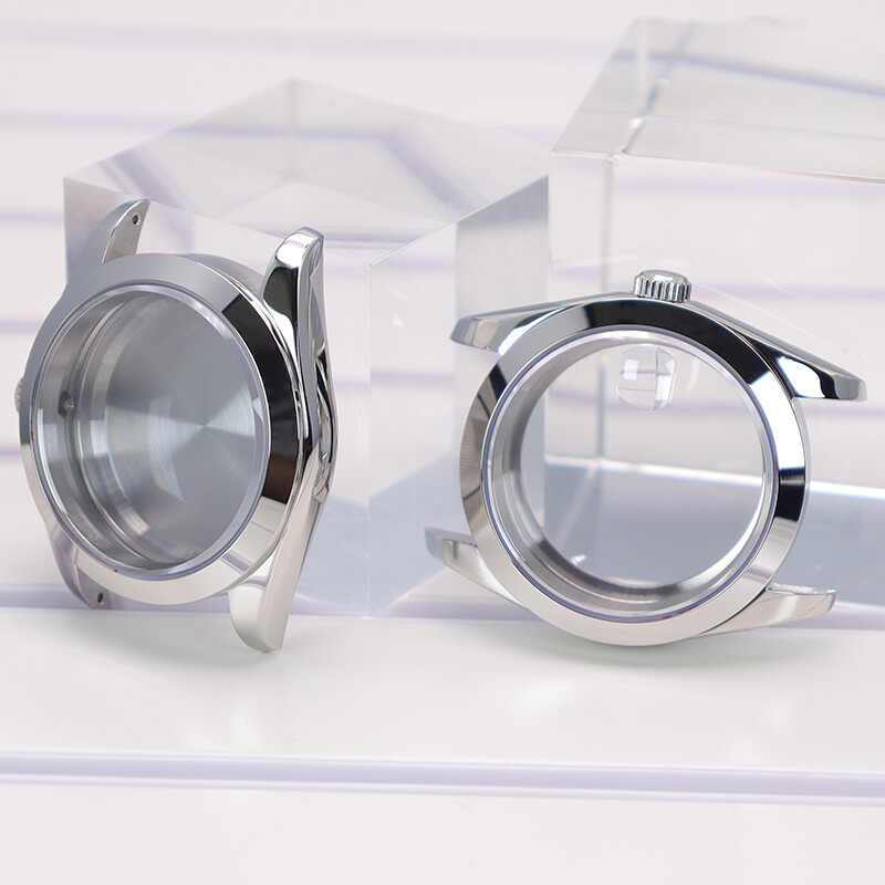 stainless steel Explorer Watch Case nh35 Sapphire Glass For Seiko NH35 nh36 8215