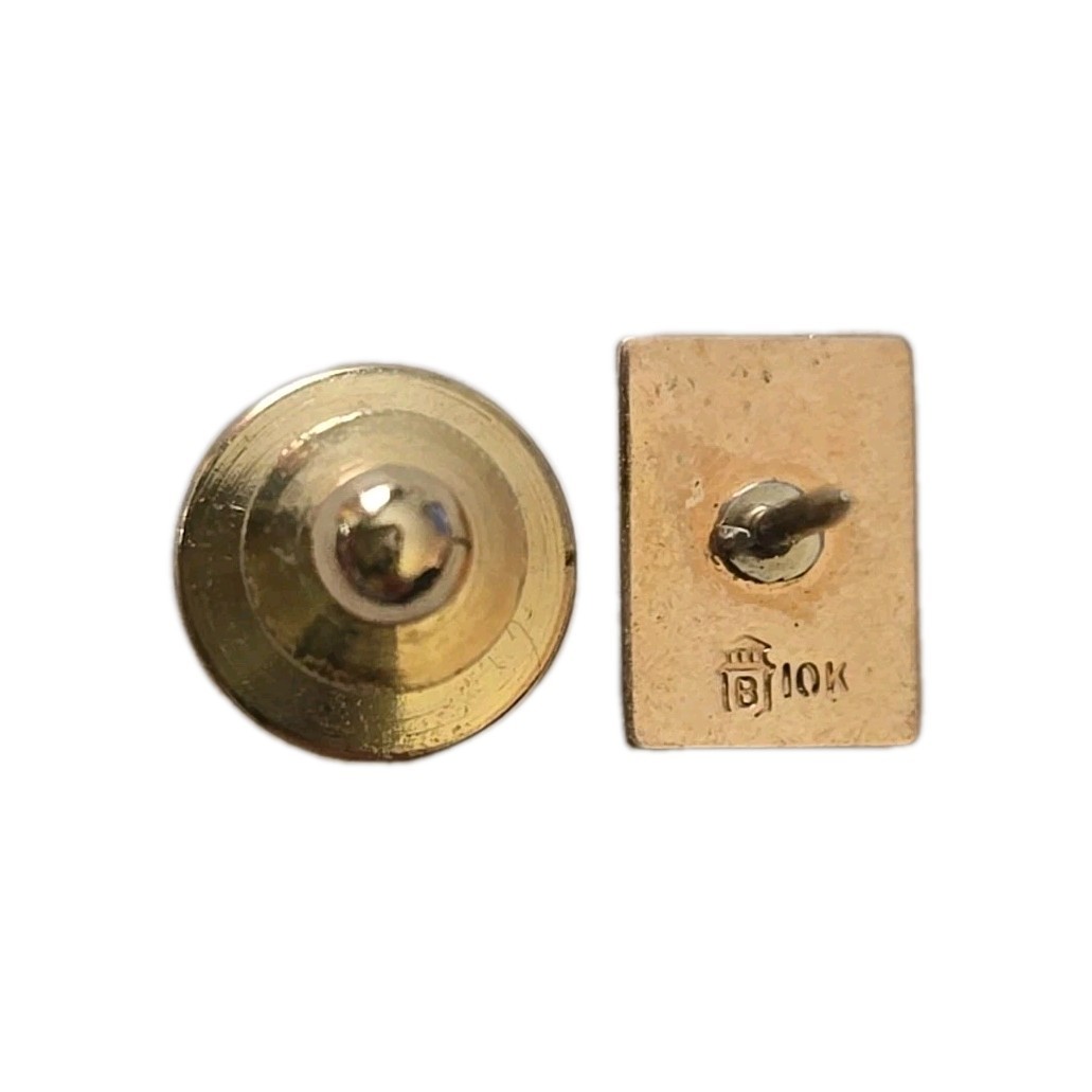 Vintage 10K Gold Burlington Textiles Service Award pin – 5 years