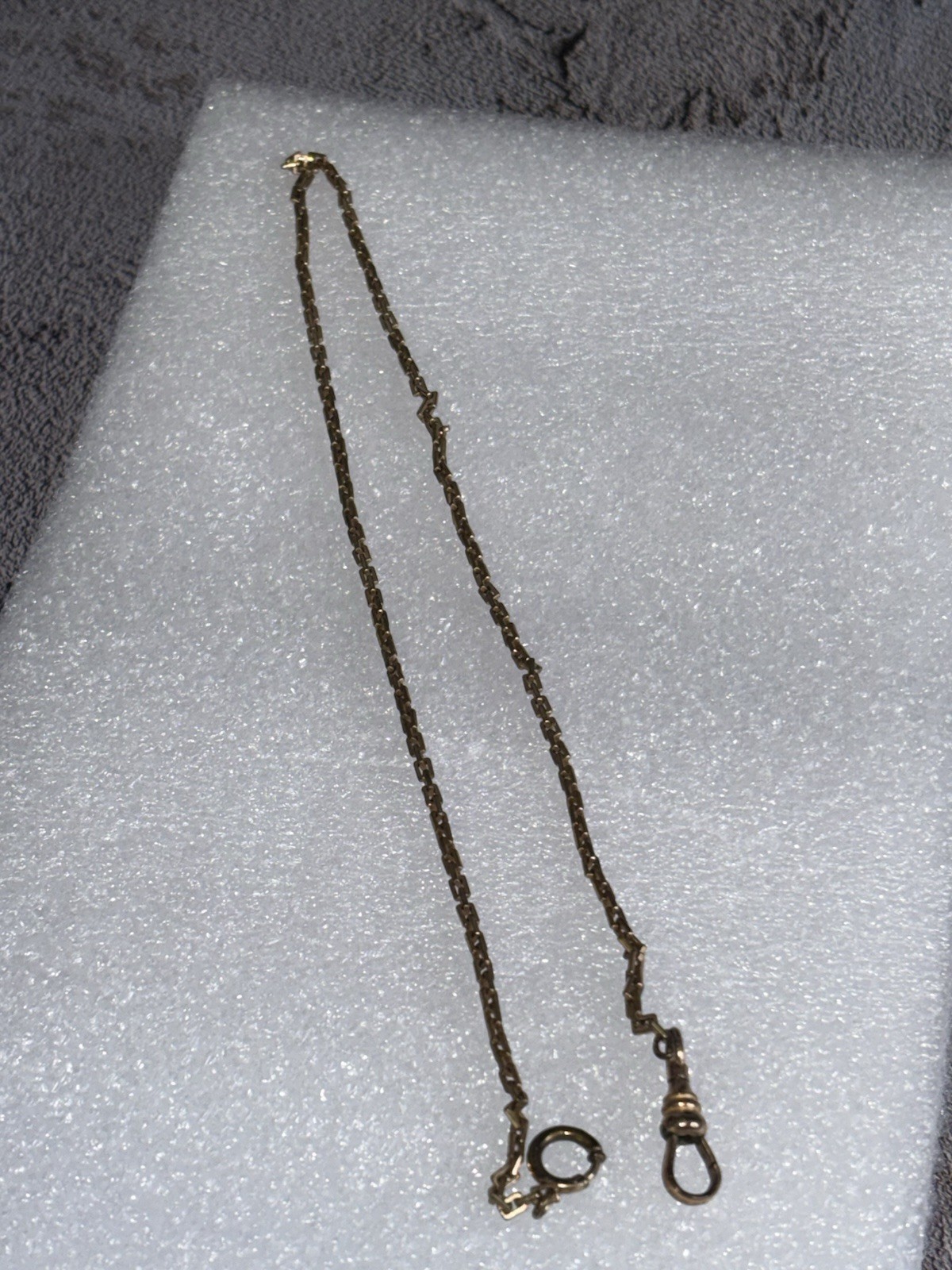 1920’s Antique Finberg Mfg Co 12K Gold Filled Pocket Watch/Fob Chain 6.65 Grams