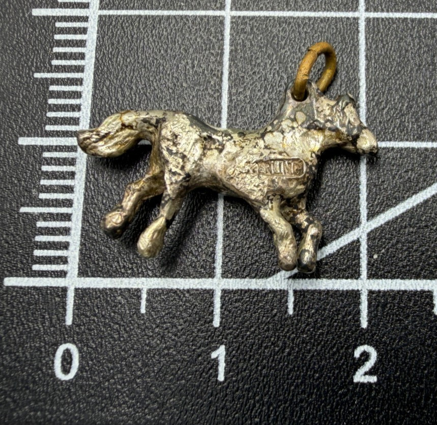 Sterling Silver .925 Horse Pendant – 2.29 Grams