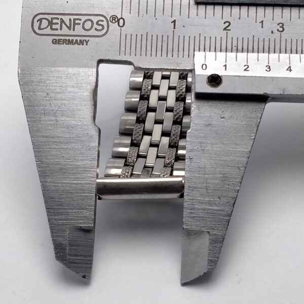 Adjustable 16 mm To 22 mm Seiko Rail Road Stainless Steel Vintage Watch Bracelet