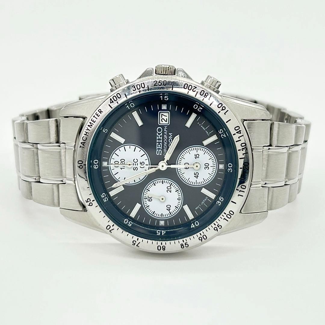 SEIKO Chronograph 7T92-0DW0 Quartz Watch