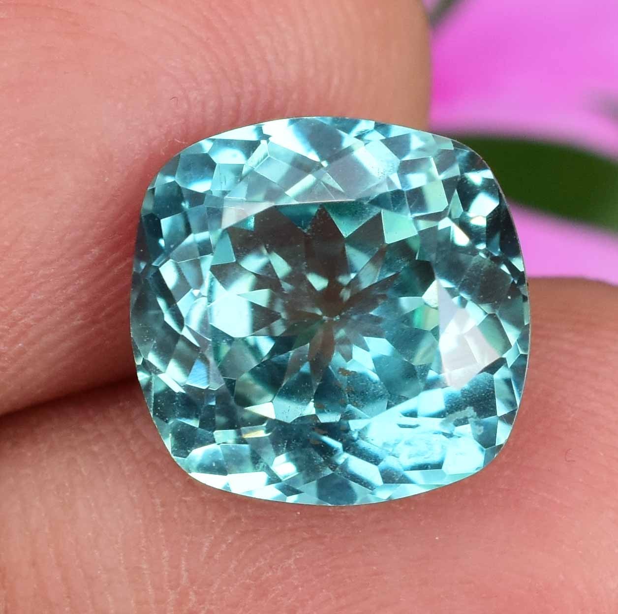 Natural Serendibite 6.65 Ct Green Bluish Unheated AGL Certified Loose Gemstone