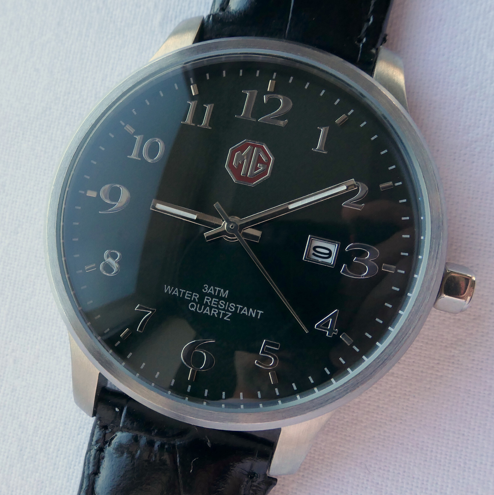 MG Morris Garages BMC MGA MGB Classic Aviator Driver Sport Car Accessory Watch
