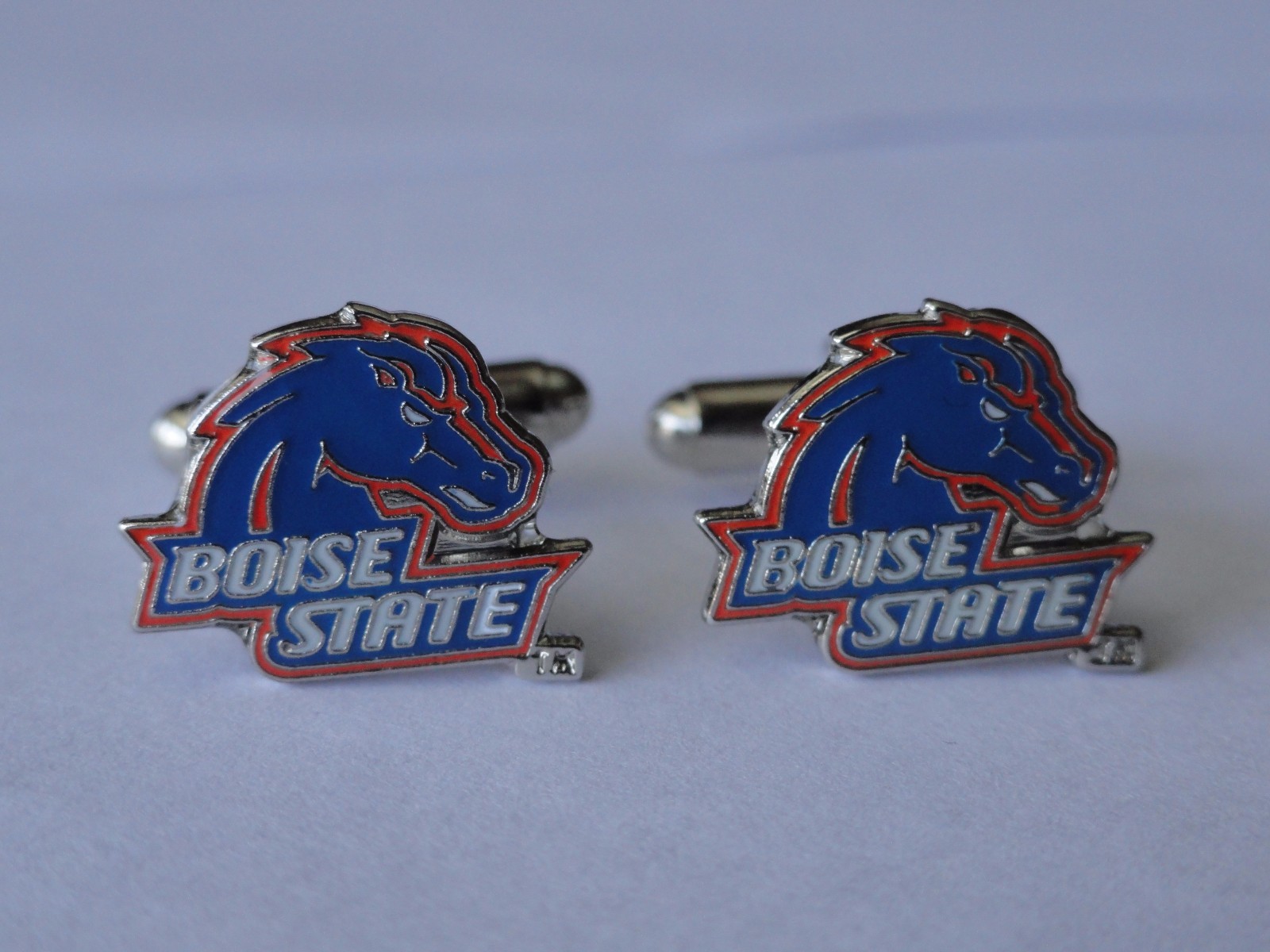 Boise State University Cufflinks NCAA Broncos–Idaho Custom College BSU