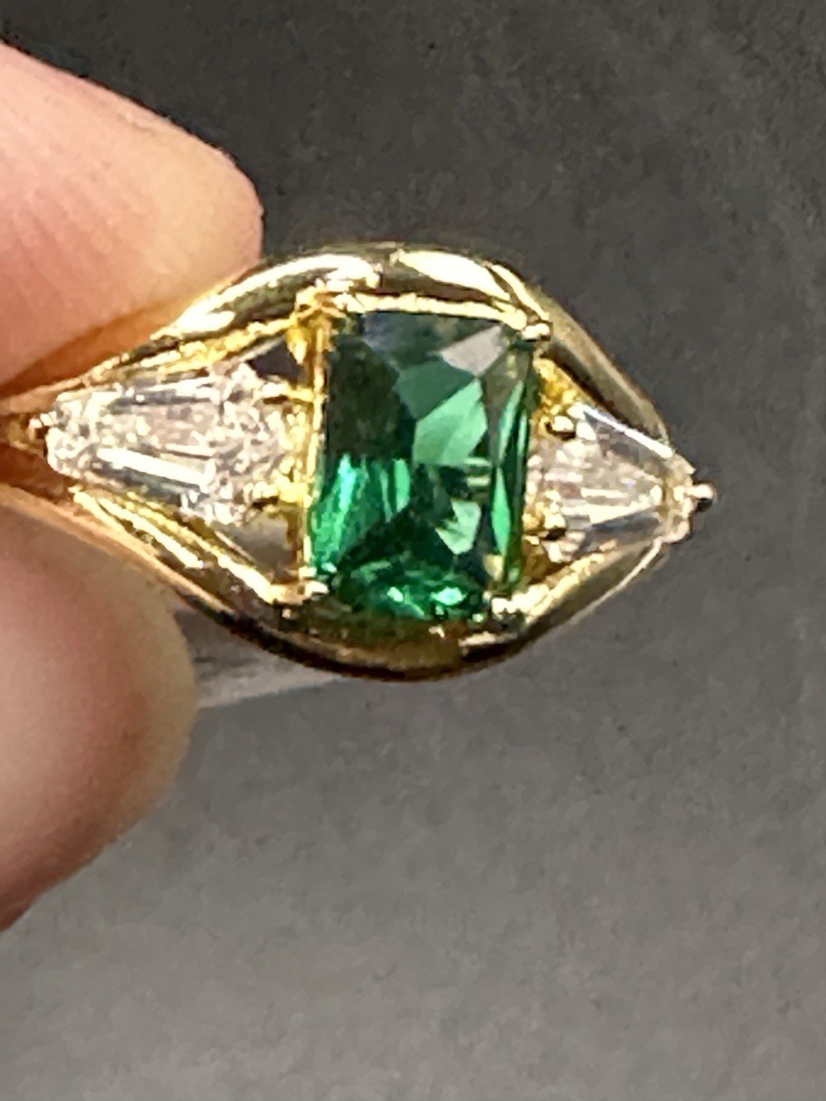 18k Yellow Gold Filled Size 6 Ring