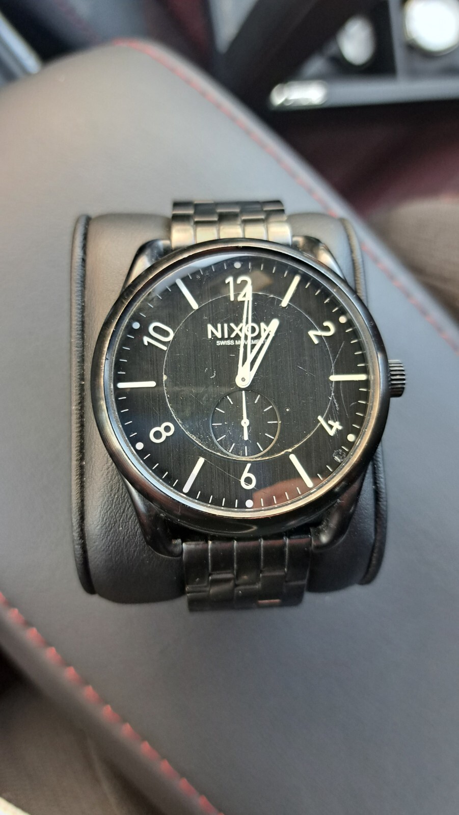 Nixon C45 SS Watch (All Black)