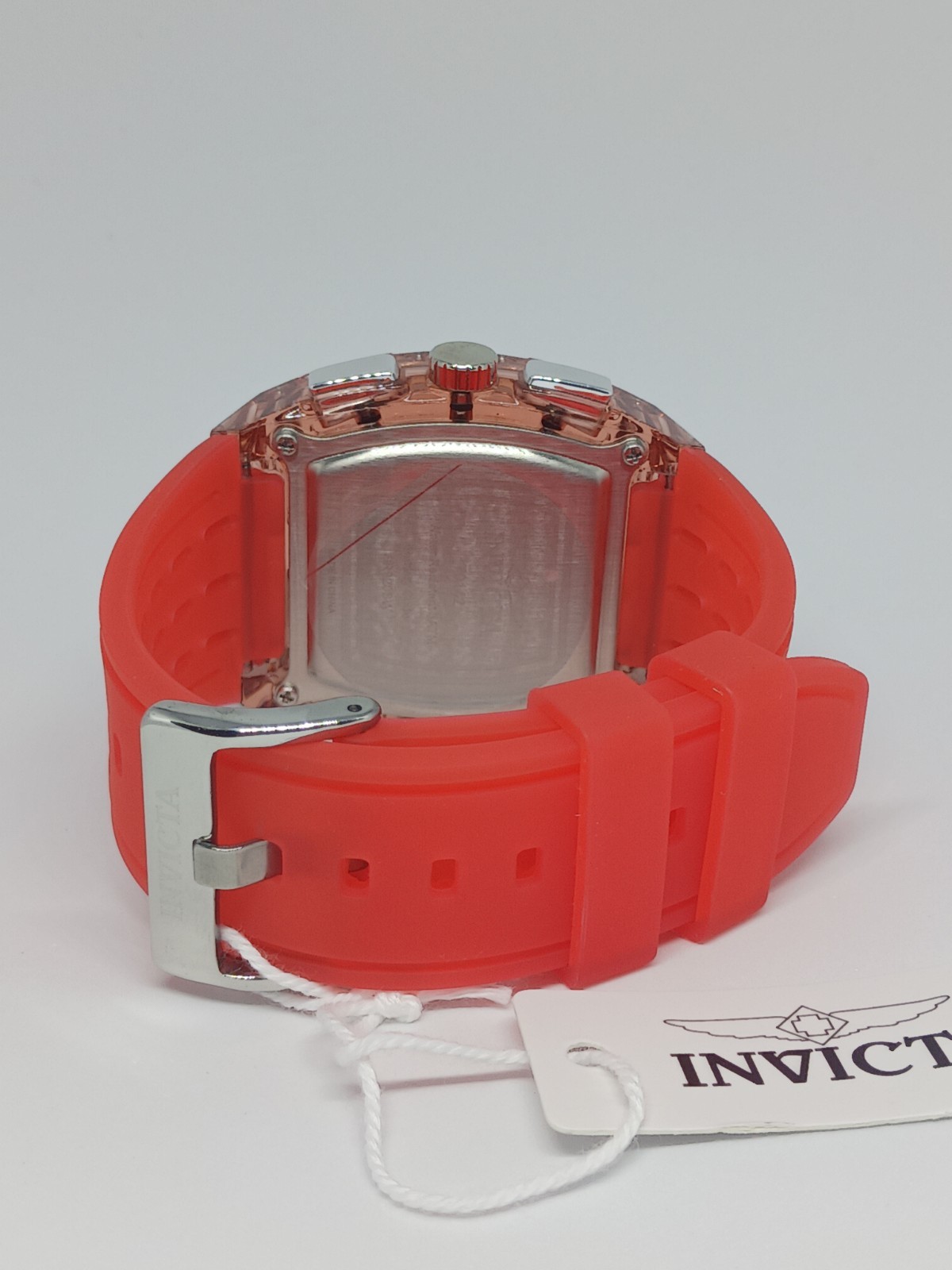Invicta S1 Rally Allogrip Men 42mm Red Tone Case Red Metal Dial Red Band 70142