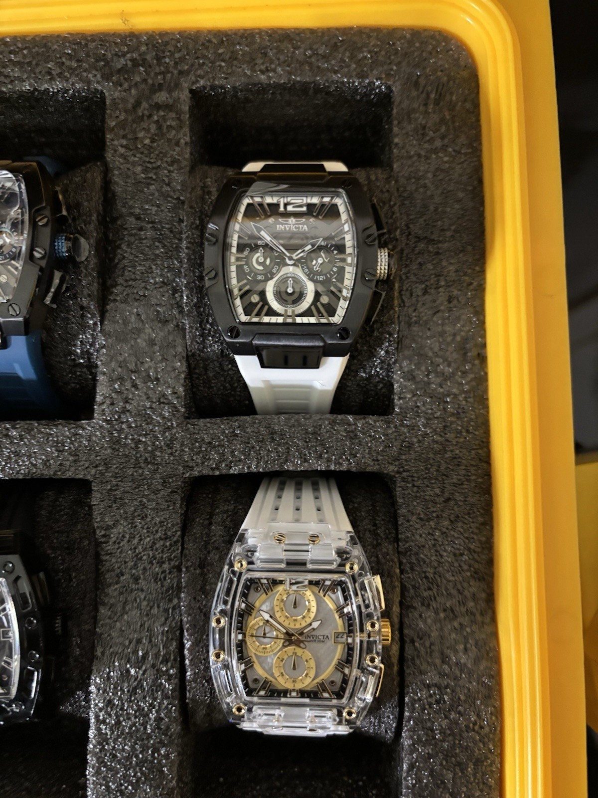 NEW Invicta S1 RALLY Men’s Wristwatch Mixed Lot (8 Watches) w/NEW Invicta CASE.