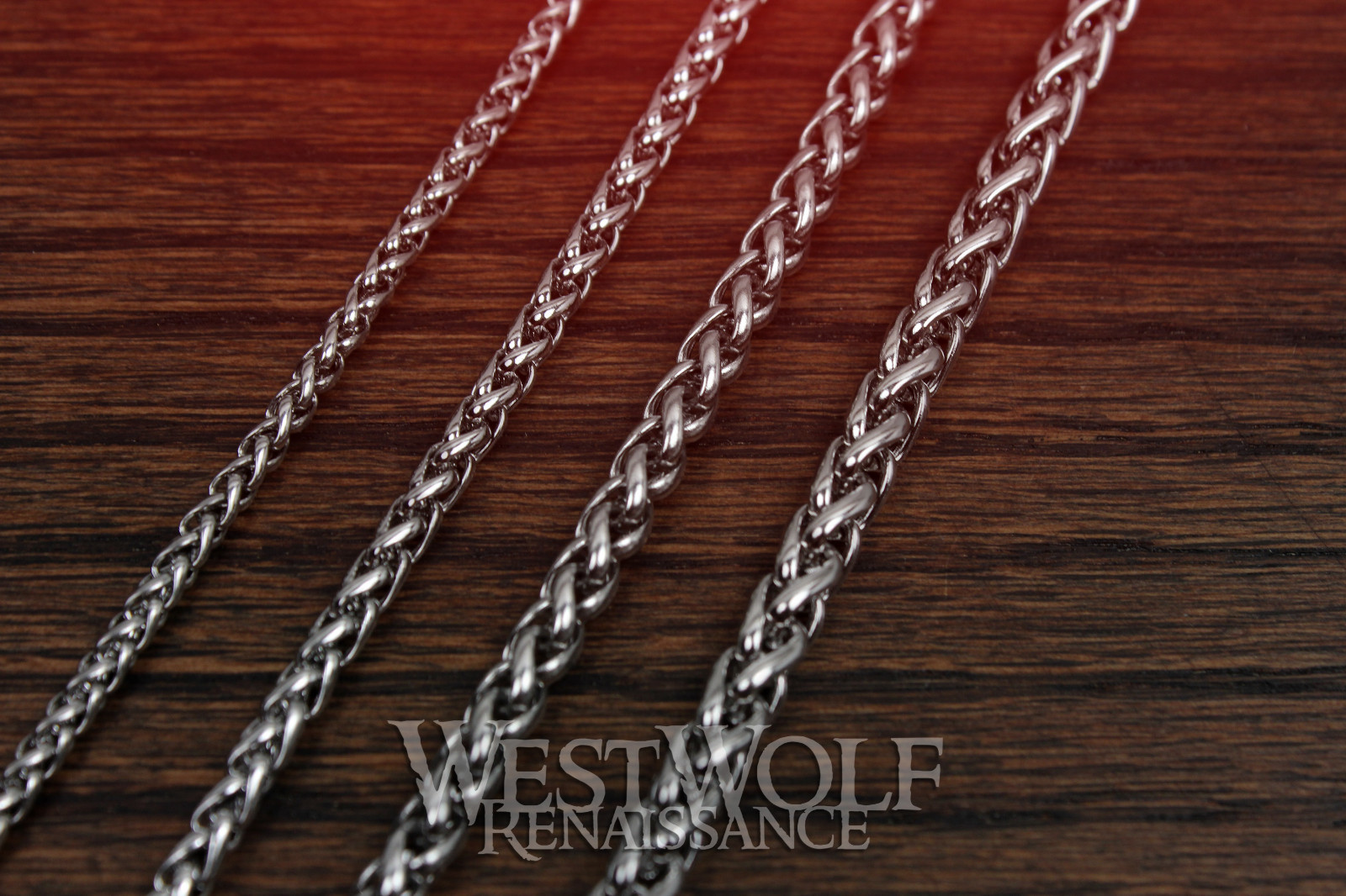 Braided Wheat Style Chains for Pendants – Necklace/Silver/Viking/Celtic/Jewelry