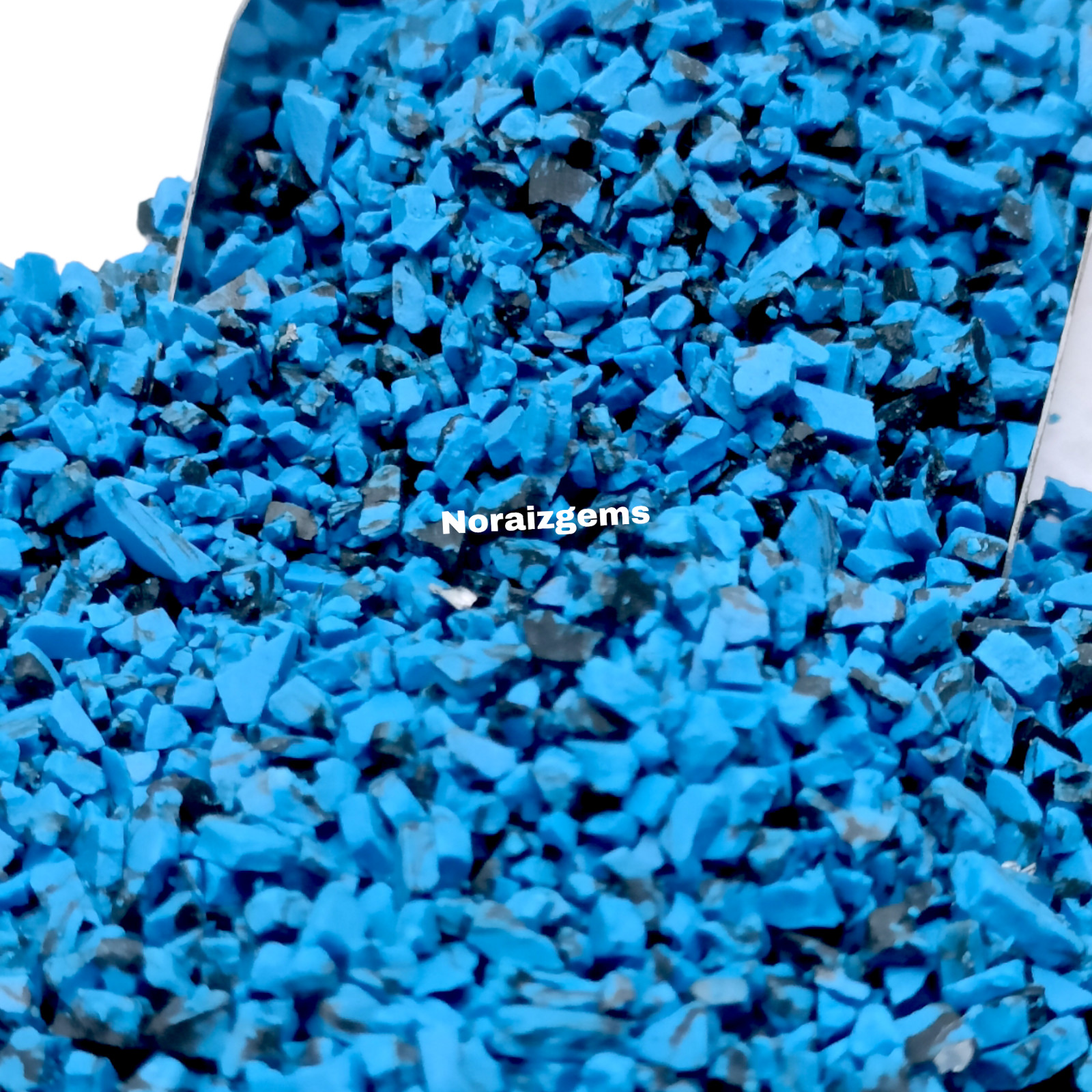 Crushed Chrysocolla Gemstone Powder For Stone Ring Inlay Woodworking Coarse