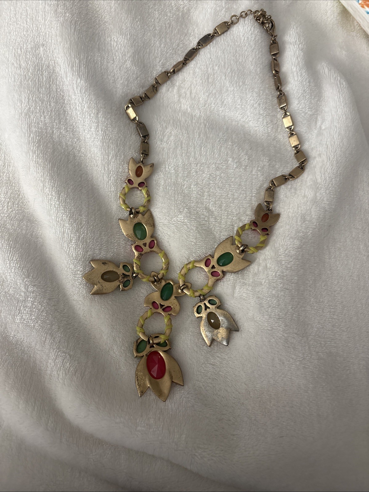 Stella & Dot Tropicana Statement Necklace – Bright and Beautiful!