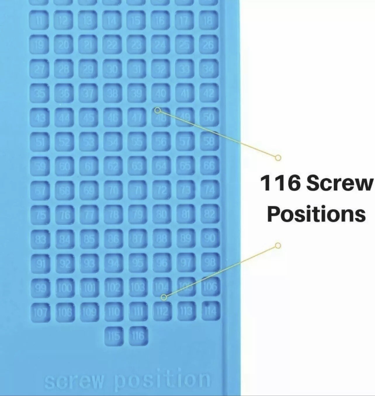GH0722 Watch Repair Tool Mat Pad Anti-slip Rubber Sheet for Work Desk