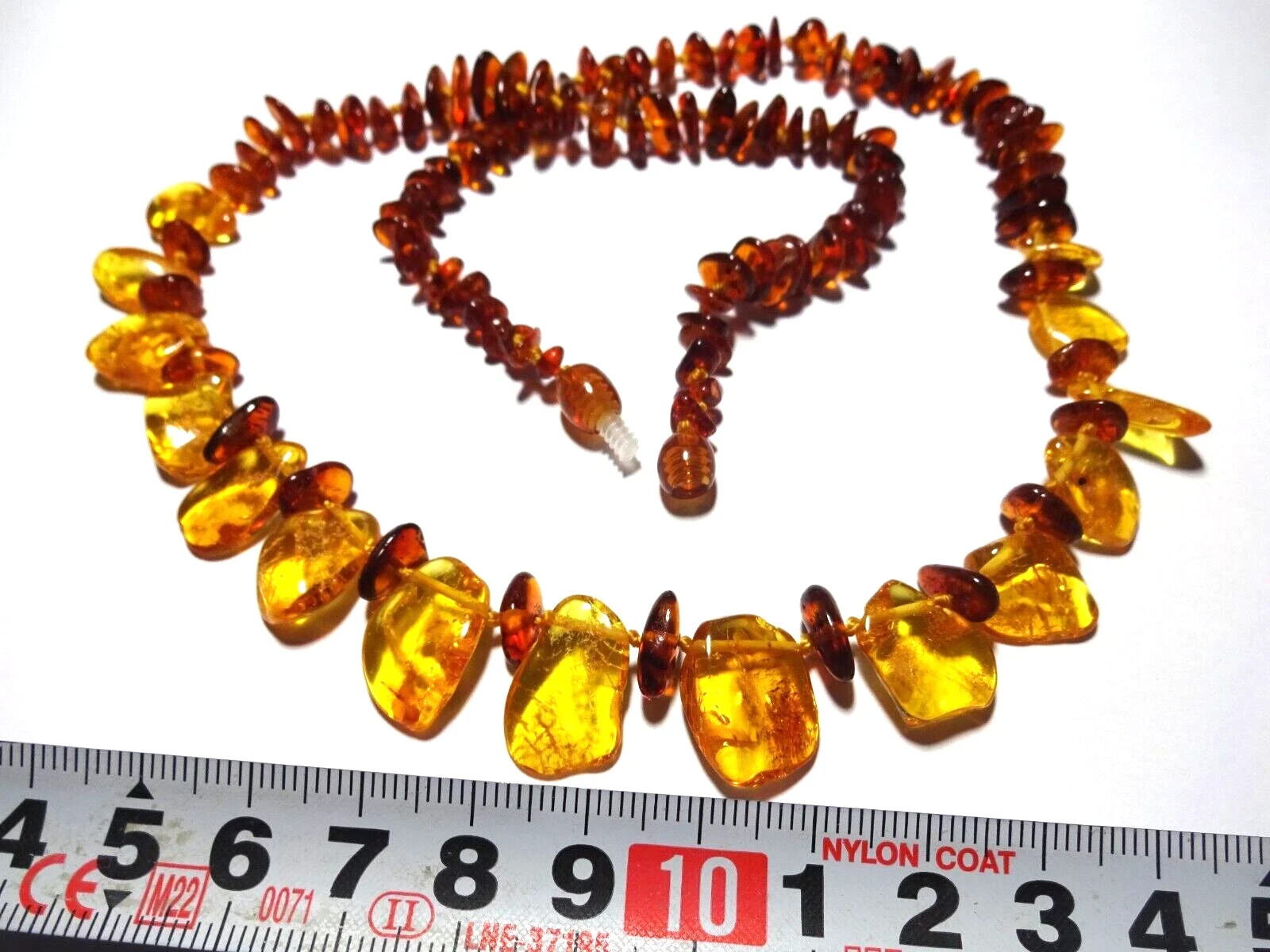 Natural Baltic Amber Necklace Handmade 51cm (20″)