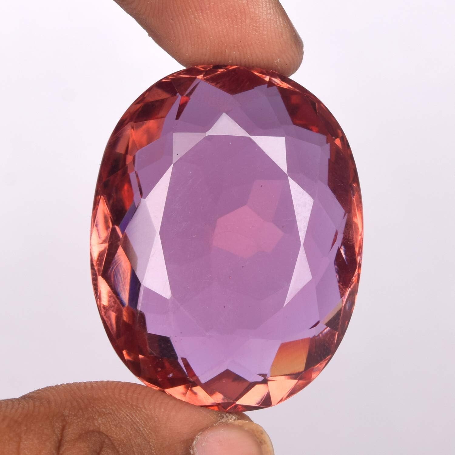Alexandrite Oval Cut Natural Color Changing EGL Certified 58-60Ct Loose Gemstone