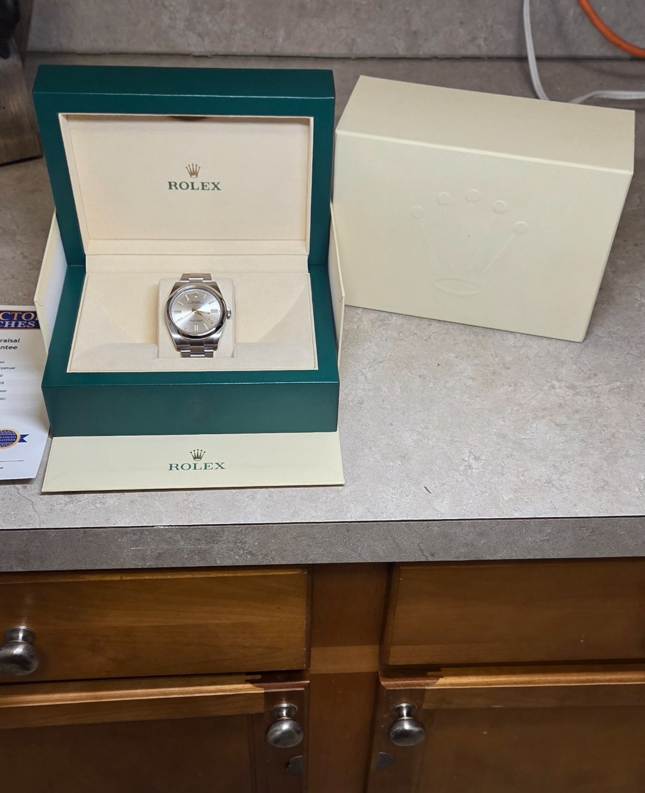 Rolex Oyster Perpetual 124300 Silver Oyster Bracelet with Silver Bezel 2023