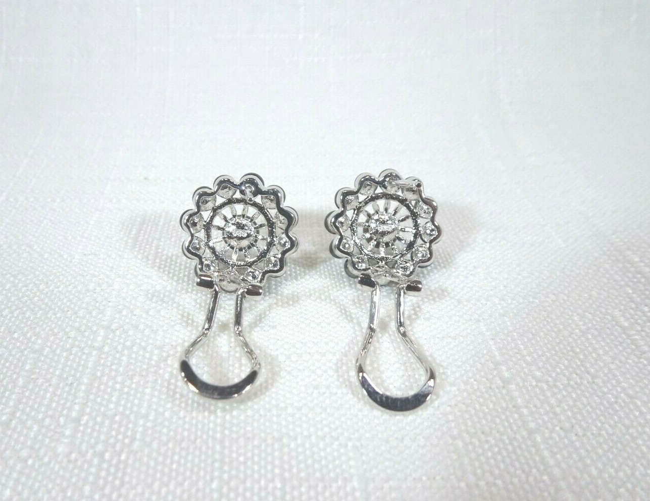 Cultured Freshwater Black Pearl Solid Sterling Silver Omega Back Earrings