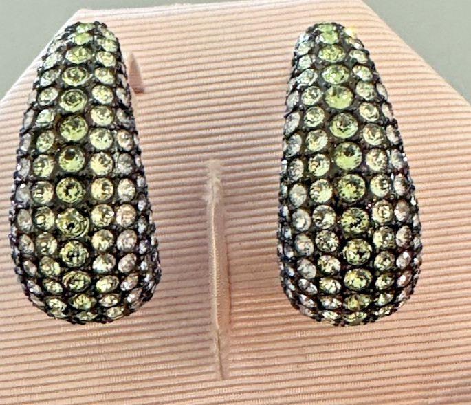 Swarovski Sublima Clip Earrings Medium Multicolored
