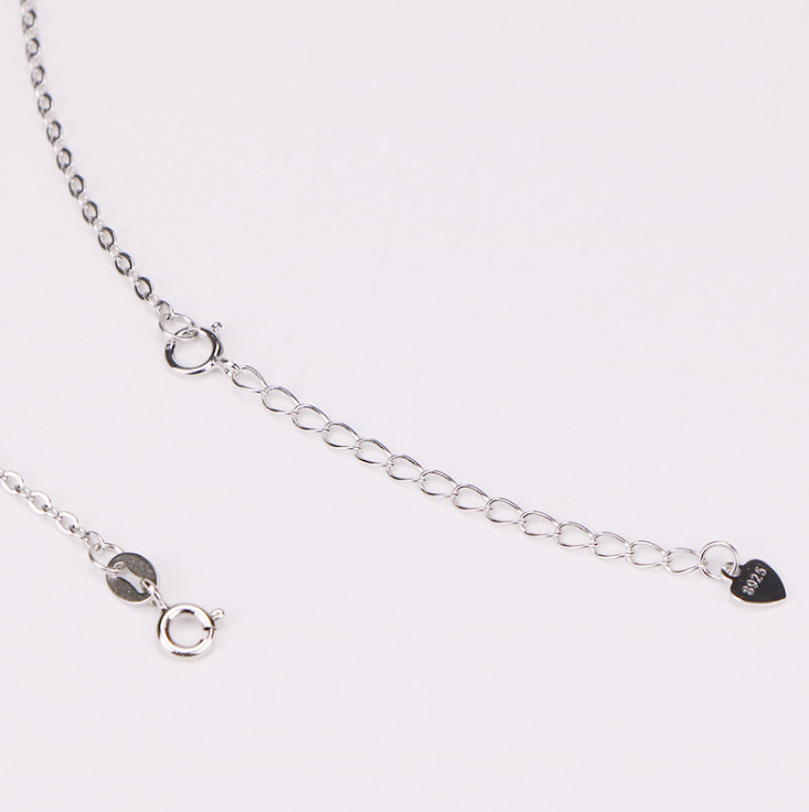 925 Sterling Silver Extender Chain with Spring Ring Clasp Extension 5cm/2″ DIY