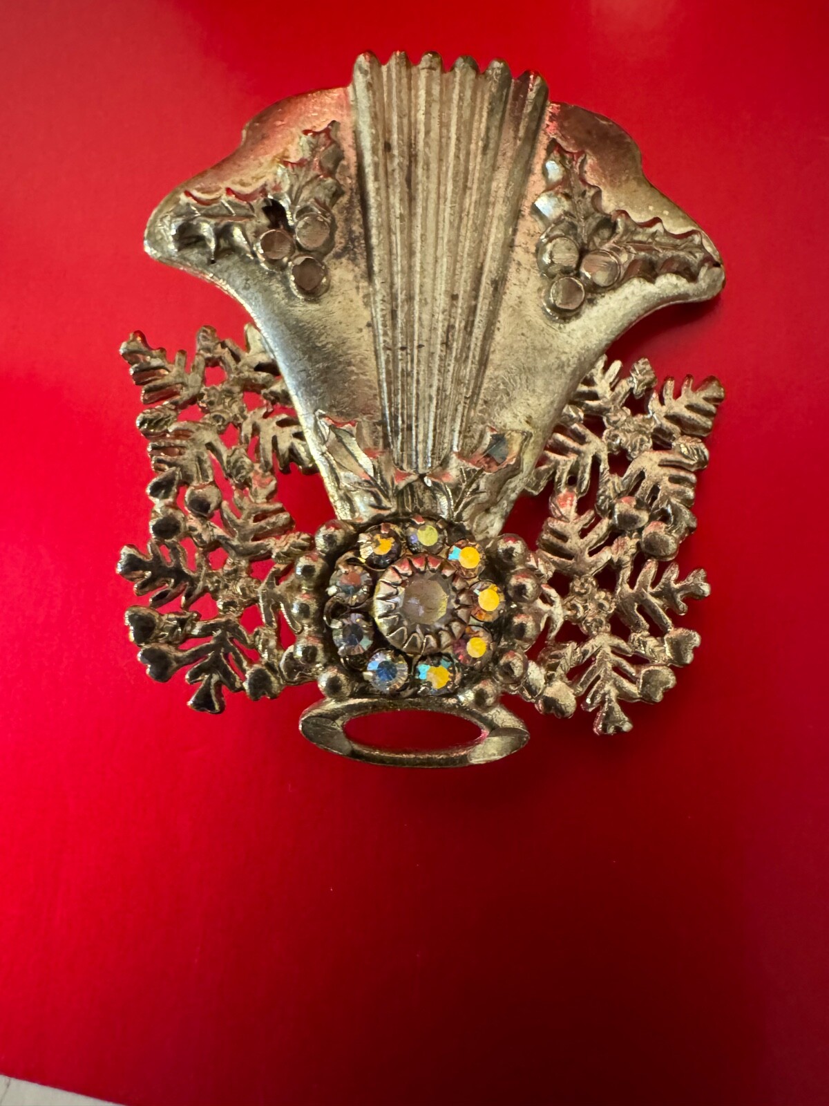 Vintage Jane Davis Limited Edition Signed Angel Brooch Pin