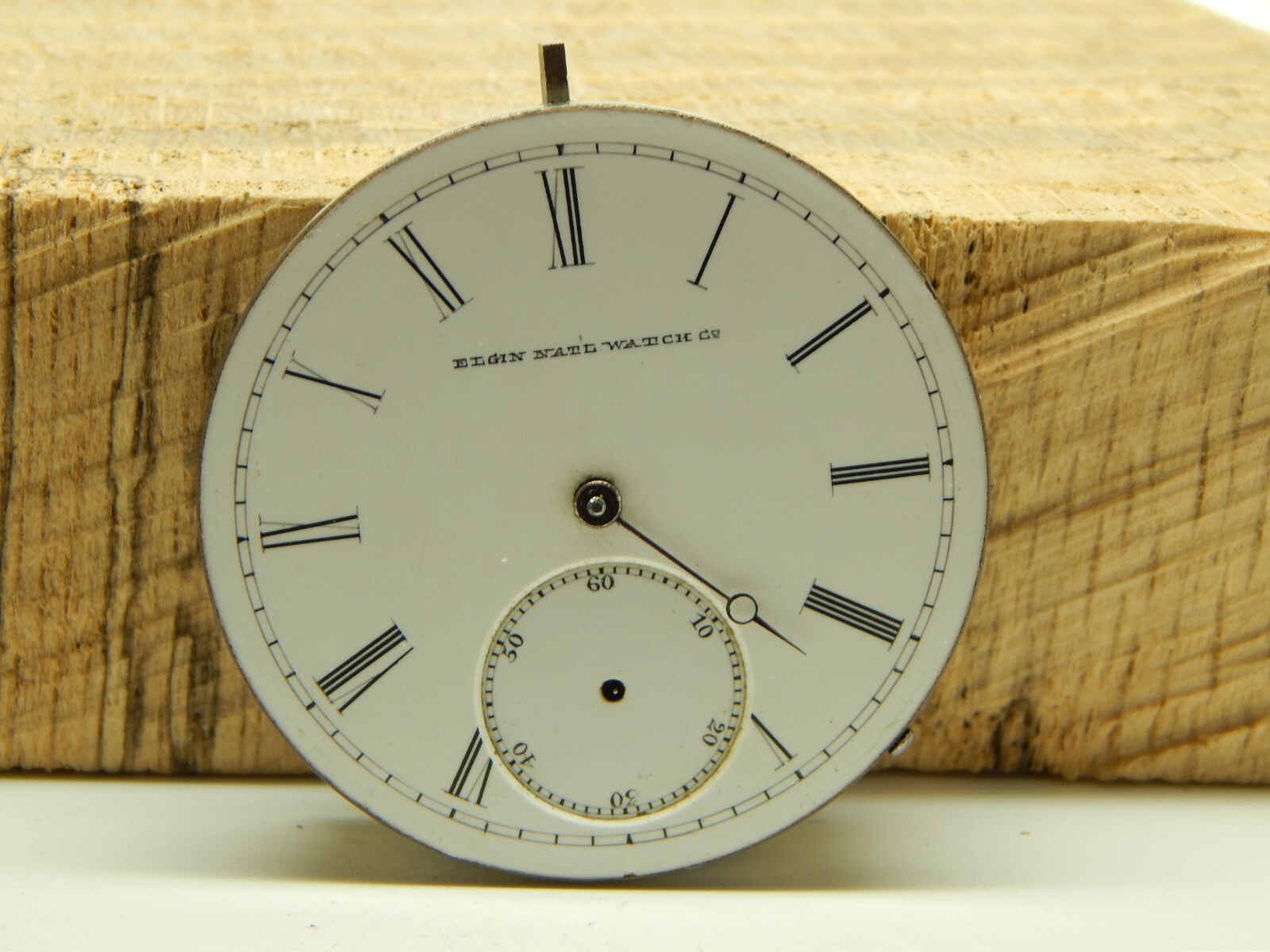 Antique Elgin Convertible Pocket Watch Movement 16s 15j Grade 50 Circa 1884
