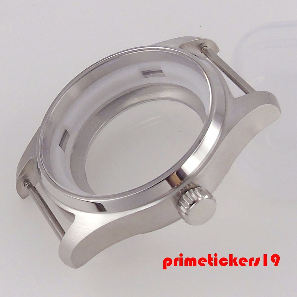 36/39mm Pilot Watch Case+Band Fit NH35 NH36 NH34 ETA2824 PT5000 Miyota8215 821A