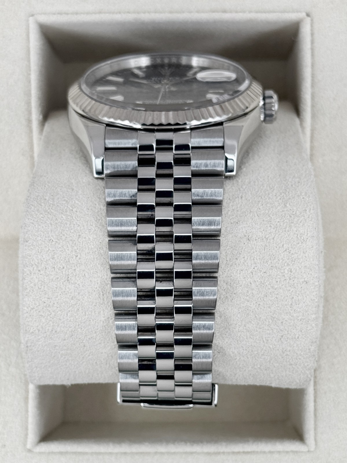 2019 Rolex Datejust 36mm 126234 Stainless Steel Jubilee Black Dial