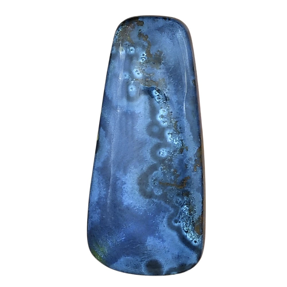 Natural Shattuckite 34.93x16x5.5 mm Fancy Shape Polished Gemstone LS02605-39