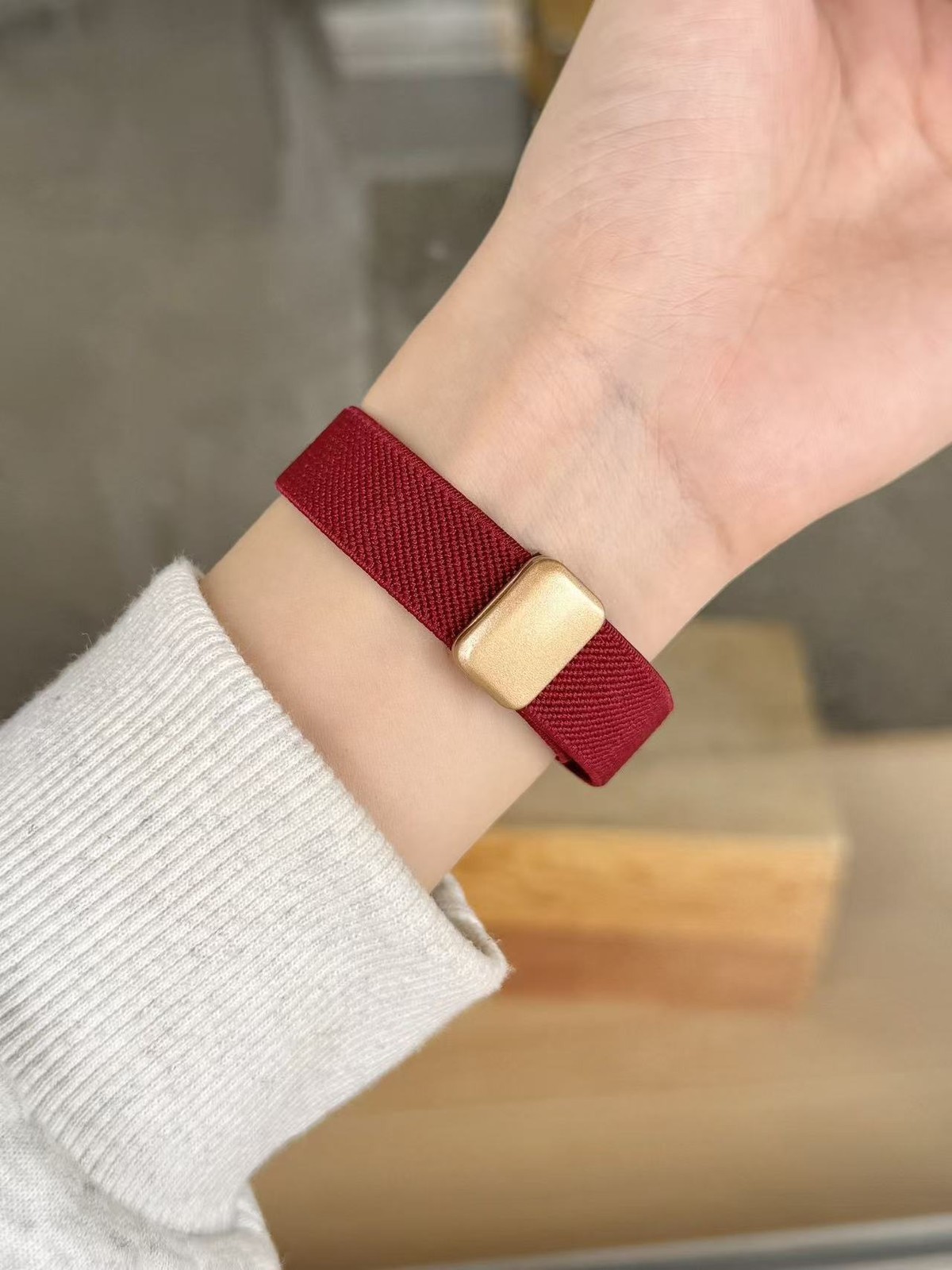 Suitable for Apple Watch/ Series 1-11/ Ultra/ SE-Magnetic Buckle Nylon Strap