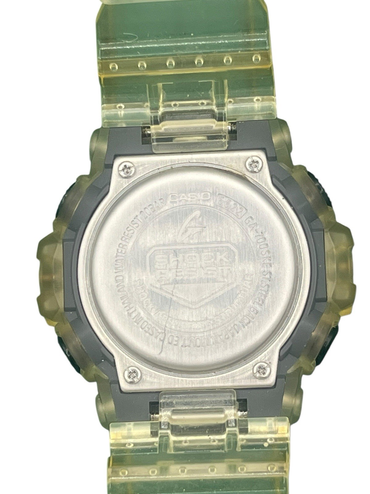 Casio G-Shock Semi-Transparent Skeleton Special Edition Watch GA-700SKE