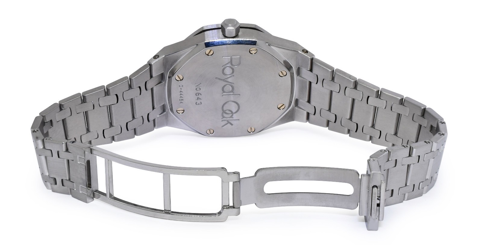 Audemars Piguet Royal Oak Dual Time Power Reserve Steel 36mm Watch 25730ST