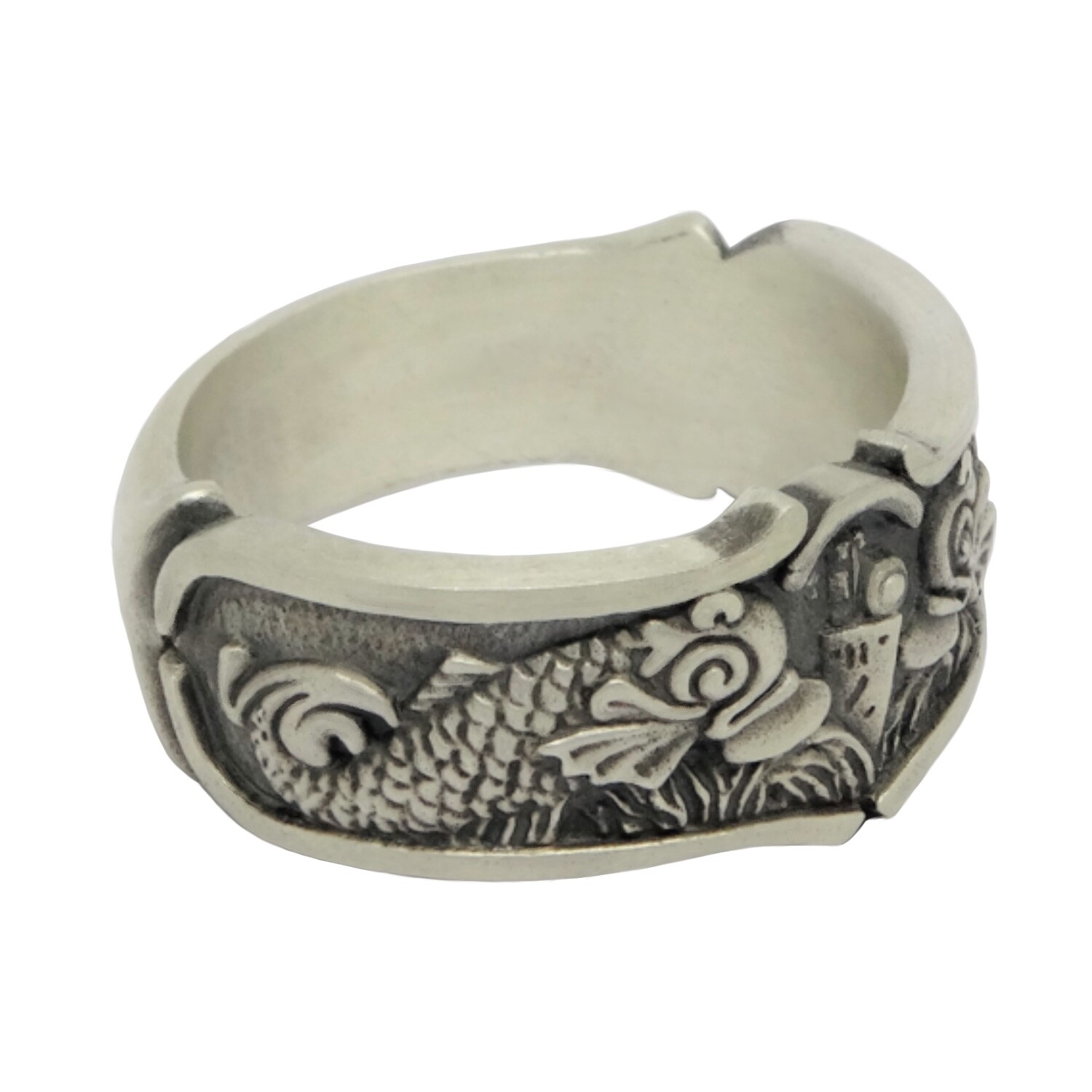 Submarine Warfare Navy Sterling Silver 925 Men’s Band Ring Handcrafted