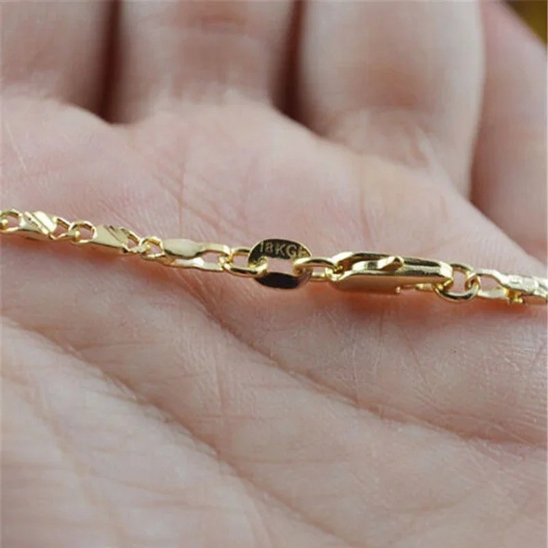 Cadena De Plata 925 18K Para Hombre Tu Puedes Lucir Elegante Y Atractivo