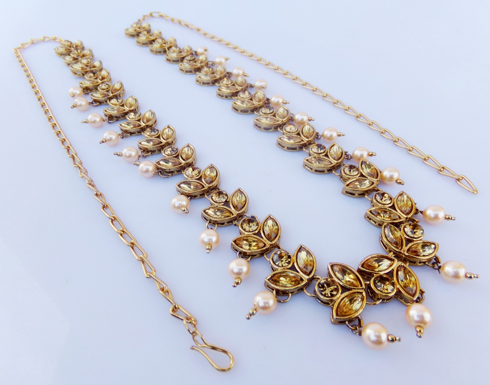 Gold Plated Body Waist Chain Adjustable Bridal Kamarbandh Belly Chain for Womens