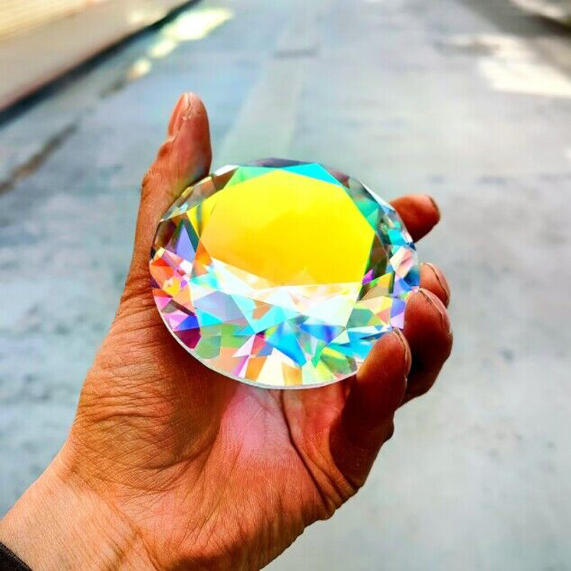 Transparent AB color Crystal Diamond Artificial Glass Pointed Bottom Size Gemsto