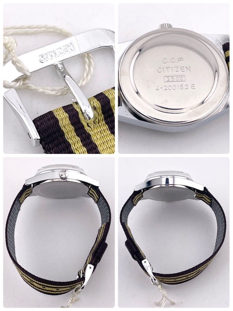 Rare Dead Operational CITIZEN Andy Panda Manual Wind Watch with Tag 80 Years