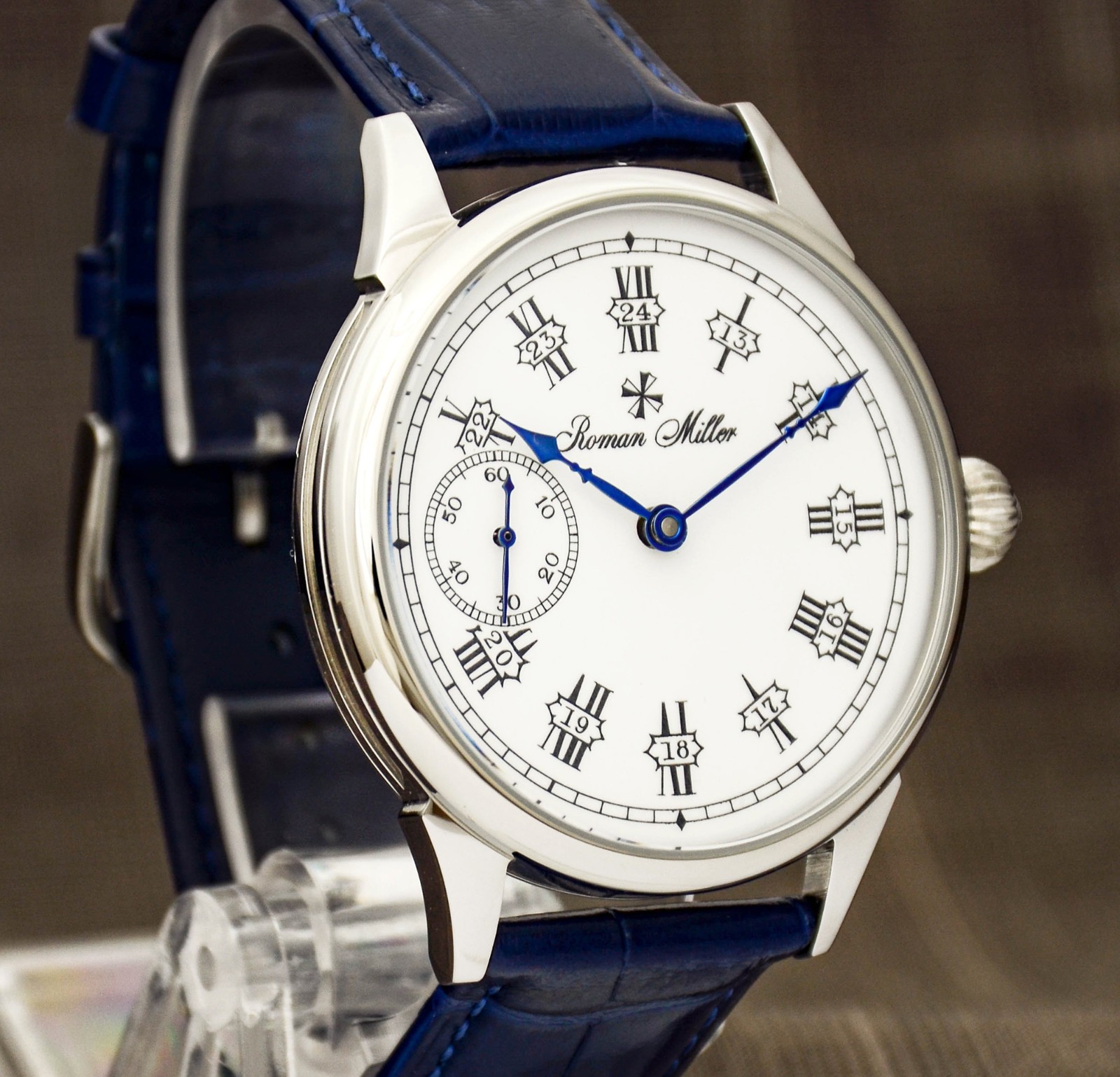 Classic Watch Man Vintage Mens Dress Watch 1900th Antique Man Watch Wrist Miller