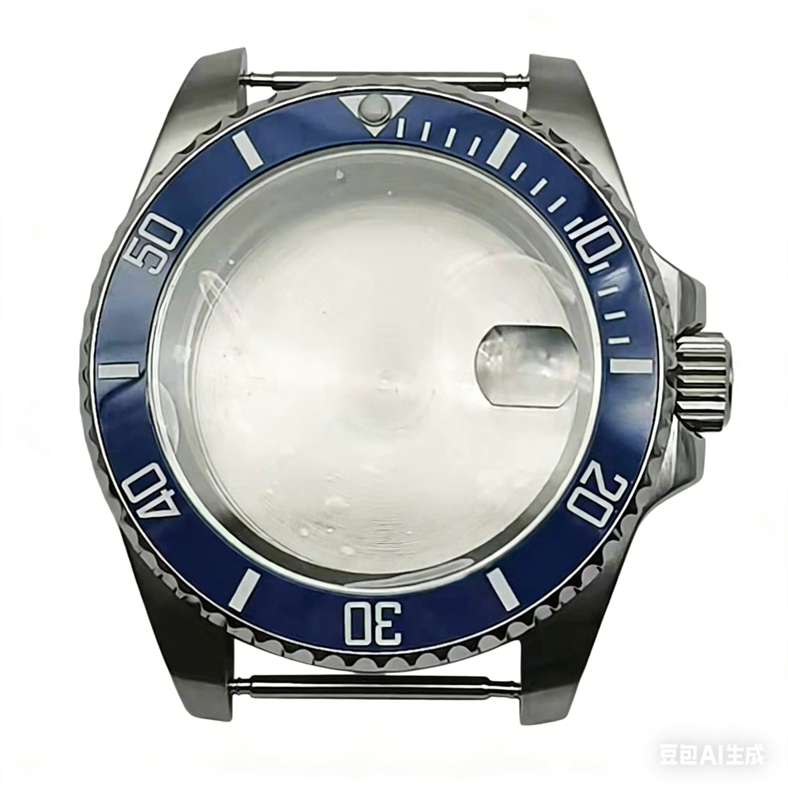 40mm NH35 Watch Case Automatic Stainless Steel Sapphire Diver Style
