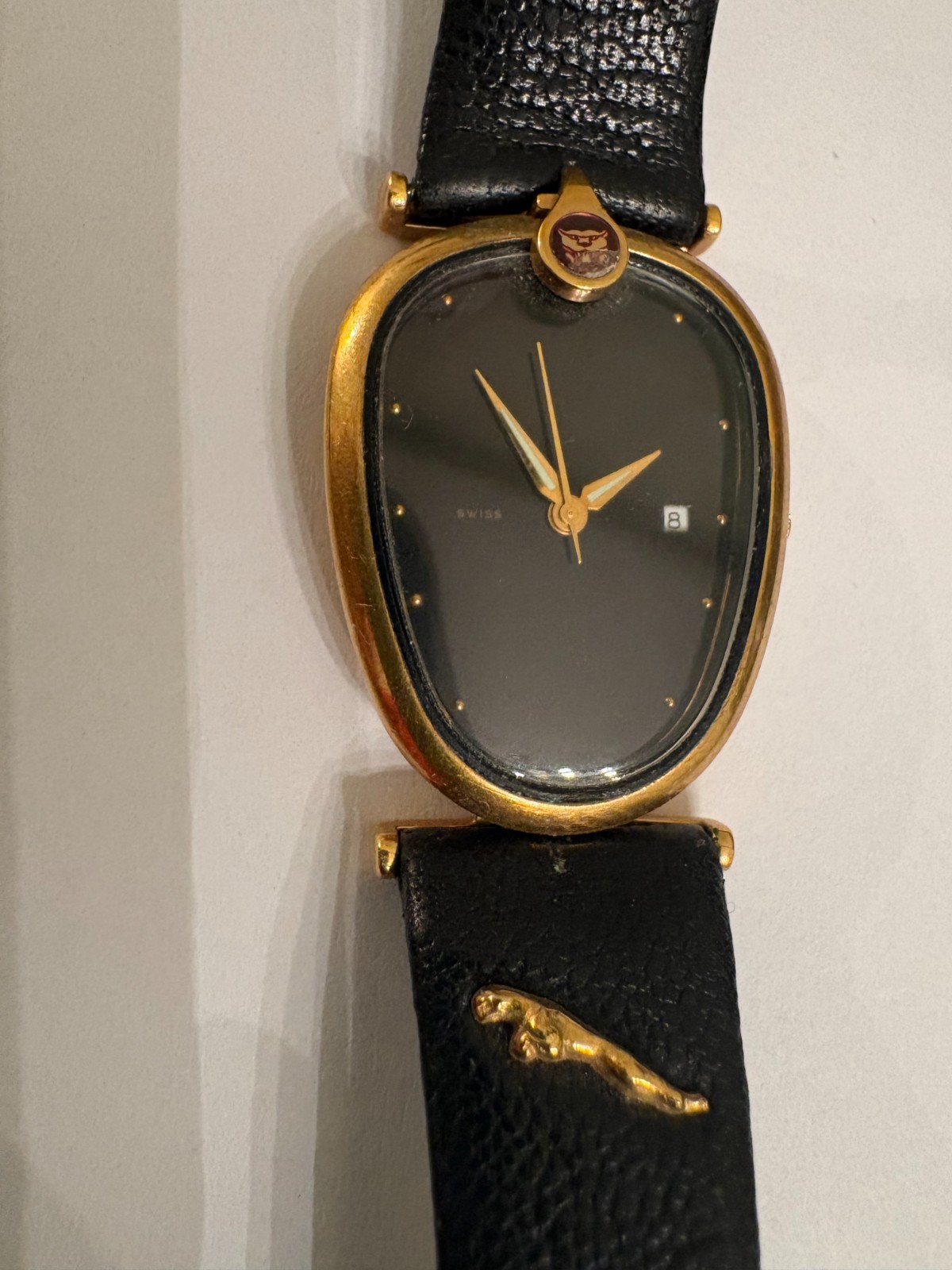 Rare Vintage Jaguar Swiss-Made Watch