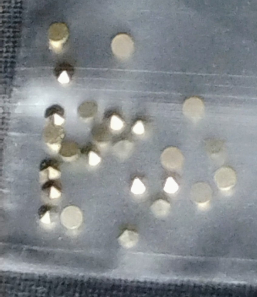 MARCASITES 2.0MM ROUND X25 LOOSE GEMSTONES
