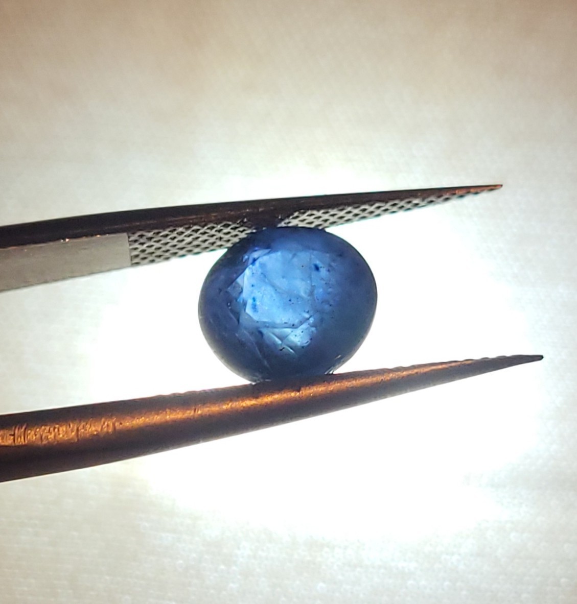 Vibrant Blue Sri Lanka Ceylon Sapphire Natural Certified Diffused 3.05cts