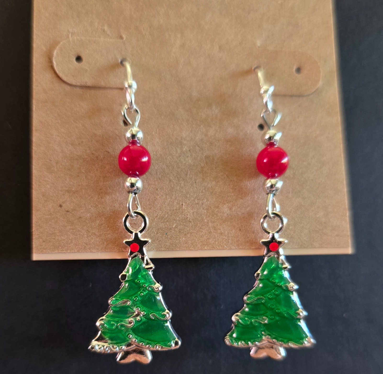 Christmas In July Charm Earrings 925 Sterling Silver Wires You Choose 5 Styles