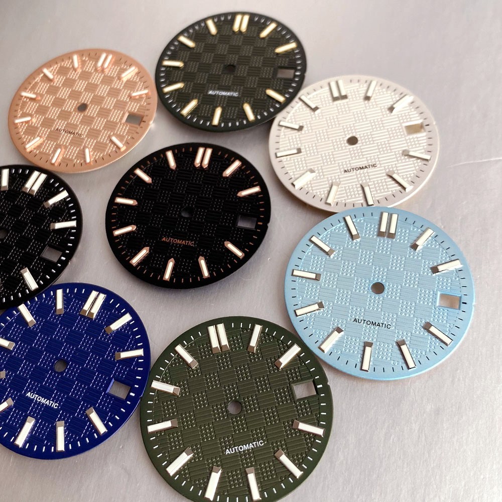 28.5mm Luminous Watch Parts Collection For Watch Dial Hands Fit NH35 NH36 NH38
