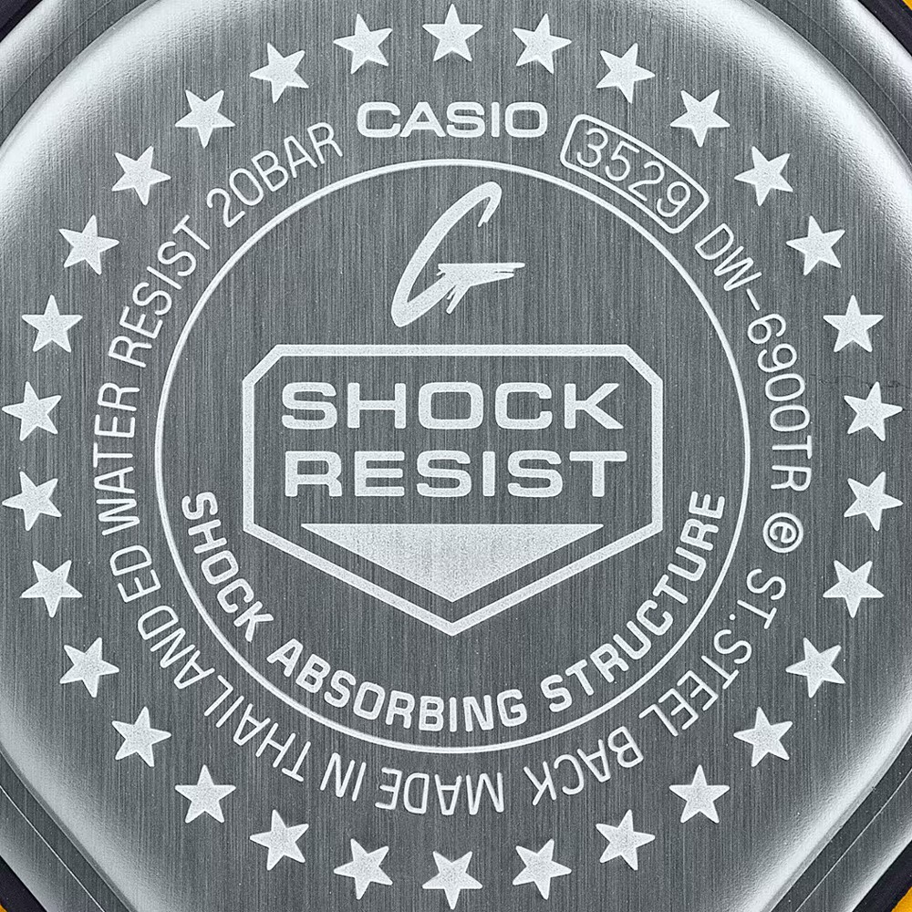 Wristwatch CASIO G SHOCK DW 6900TR 4JR 30th anniversary special model for men br