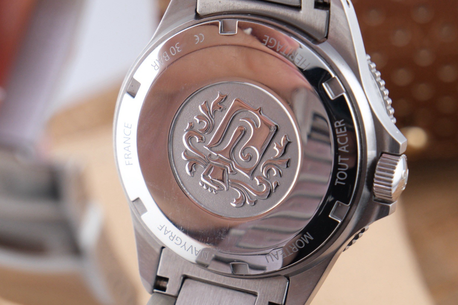 Yema Navygraf Heritage YNAV2019-AMS 300m Diver.No Date. Full Set Clean 7.5” 2022