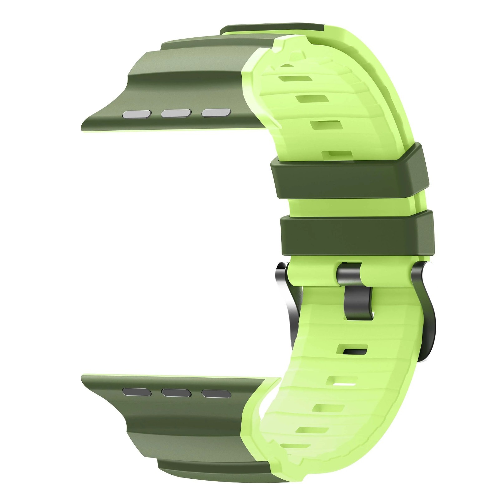 For Apple Watch Series Ultra 2 11 10 9 8 7 iWatch 49mm Silicone Sport Band Strap