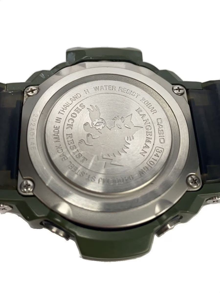 [EXC+5] Casio MEN IN CAMOUFLAGE Rangeman GW-9400CMJ-3JR Green Digital