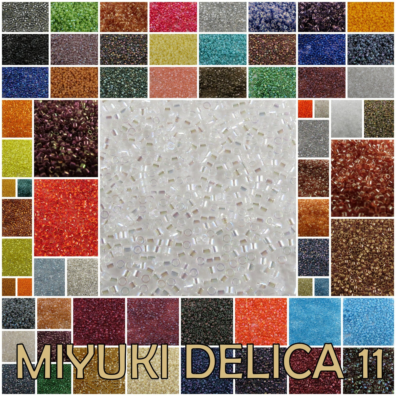 Delica 11/0 Miyuki Seed Beads #10-169 7.2 gram