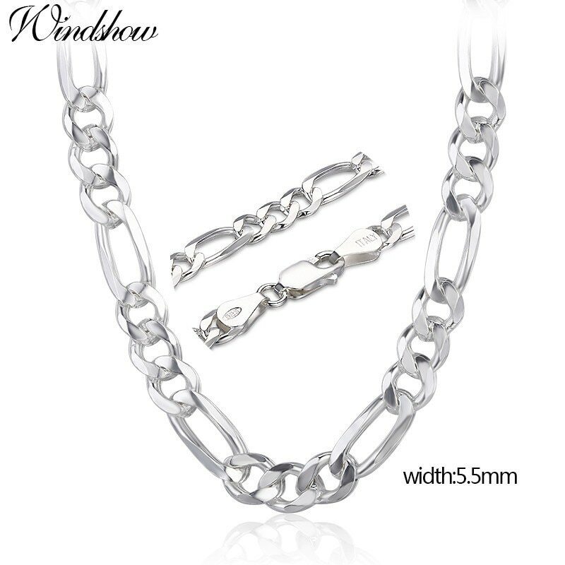 Cadena ORIGINAL De Plata Unixes, Pure 925 Sterling Silver Chains Pure Necklaces